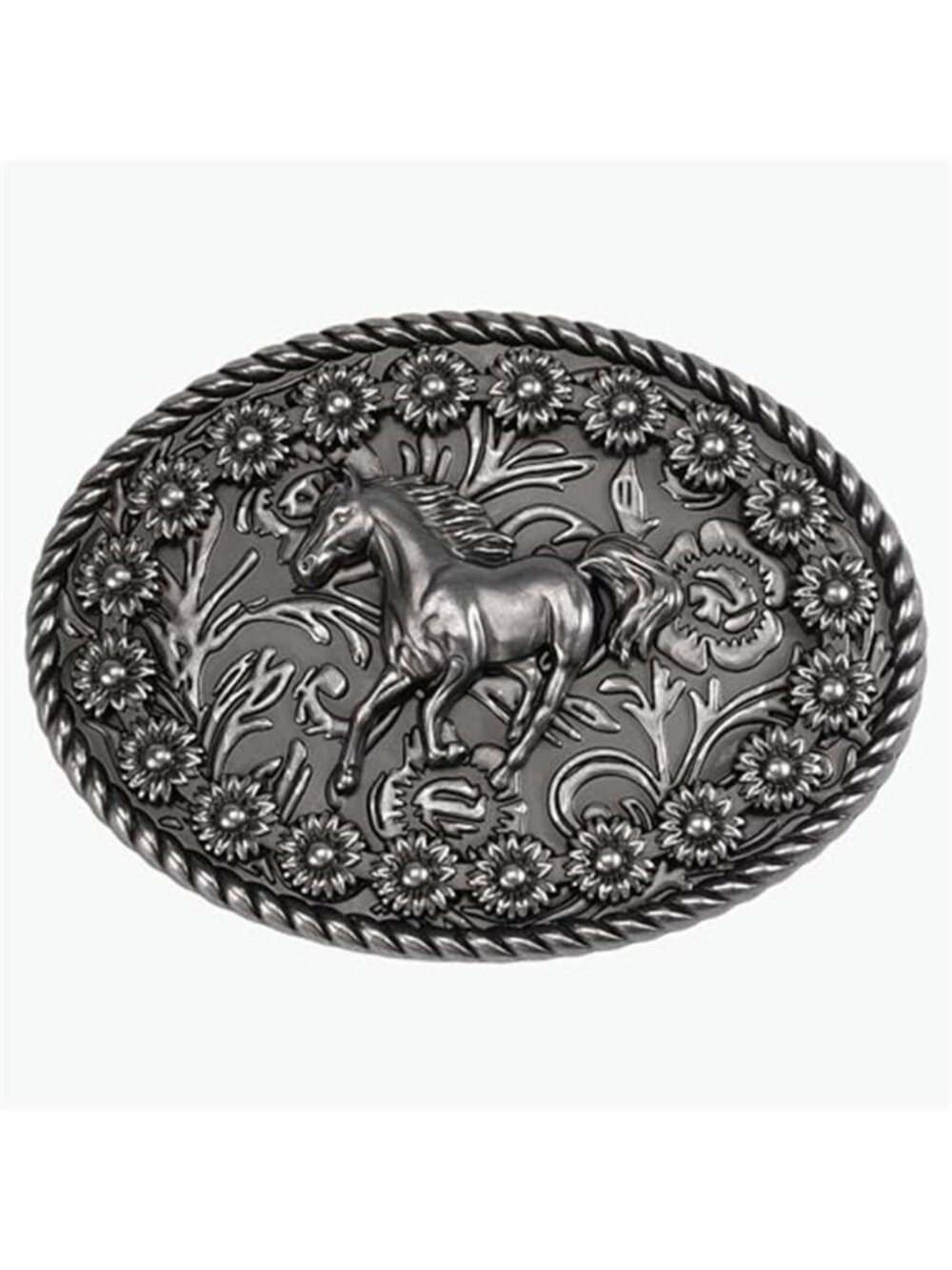 Western Belt Buckle for 1.5" Belts Heavy Duty Interchangeable Cowboy Buckle